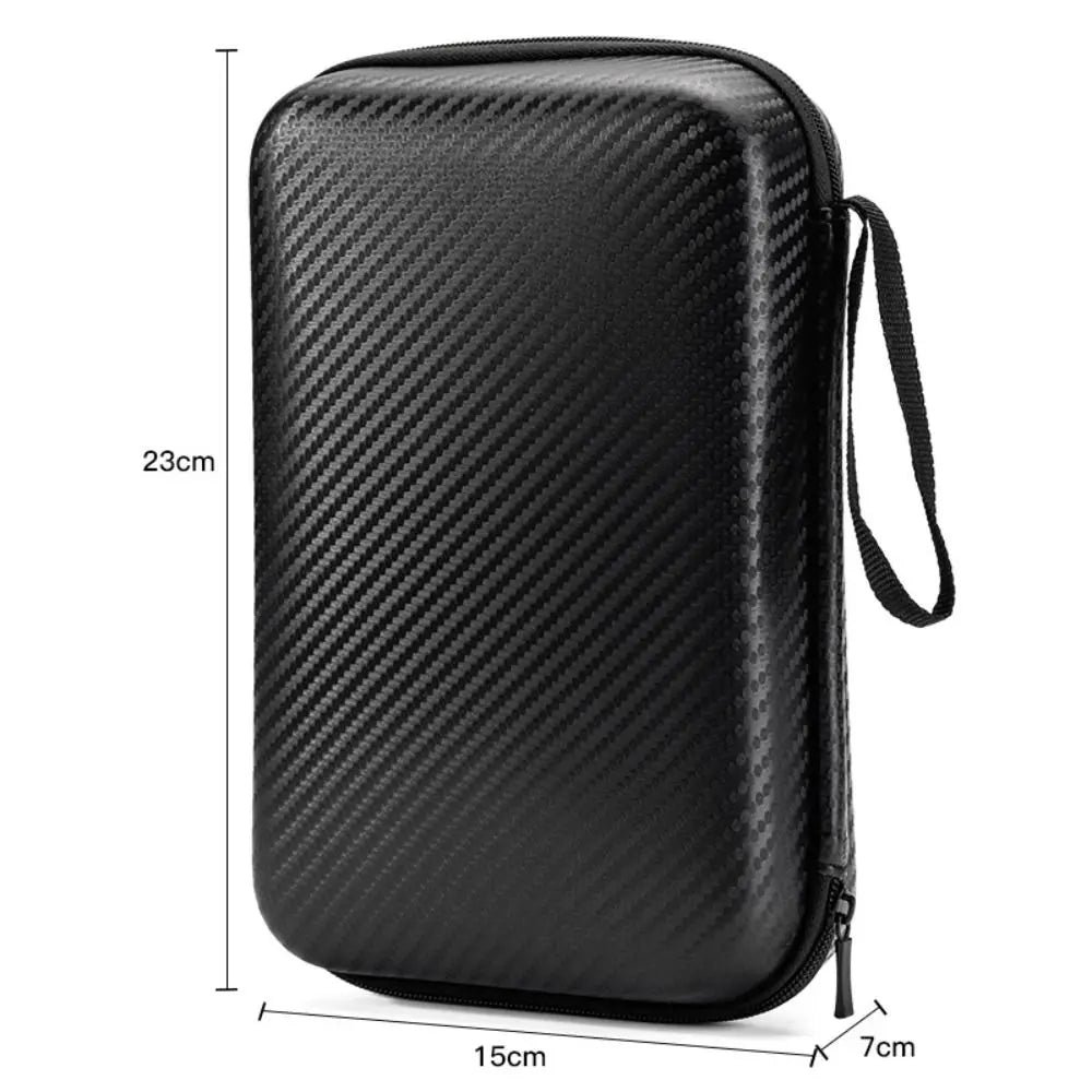 Compact EVA Case for Charger, Shaver & Data Cable Storage