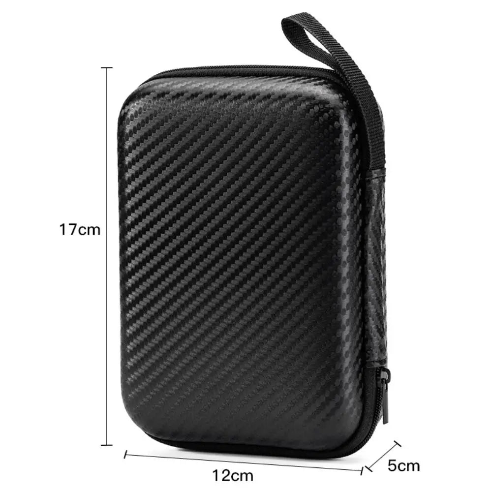 Compact EVA Case for Charger, Shaver & Data Cable Storage