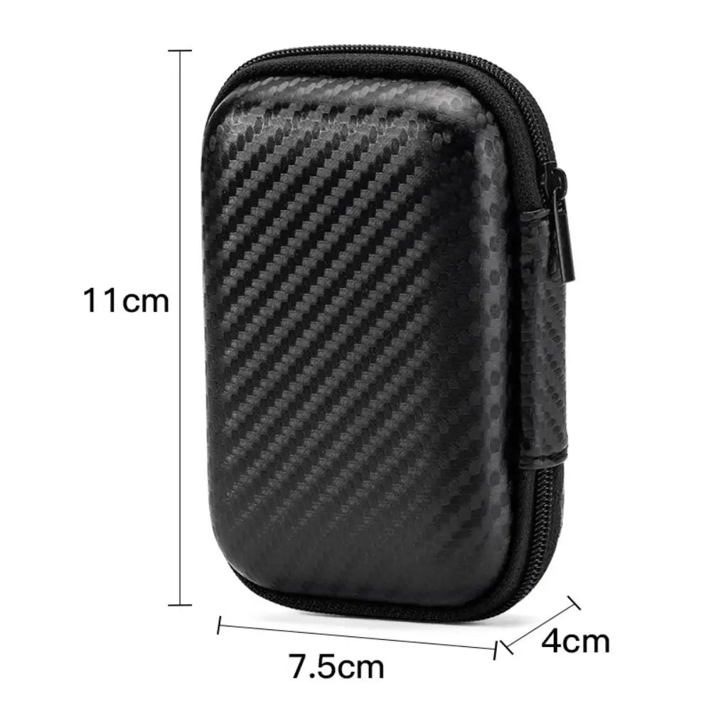 Compact EVA Case for Charger, Shaver & Data Cable Storage